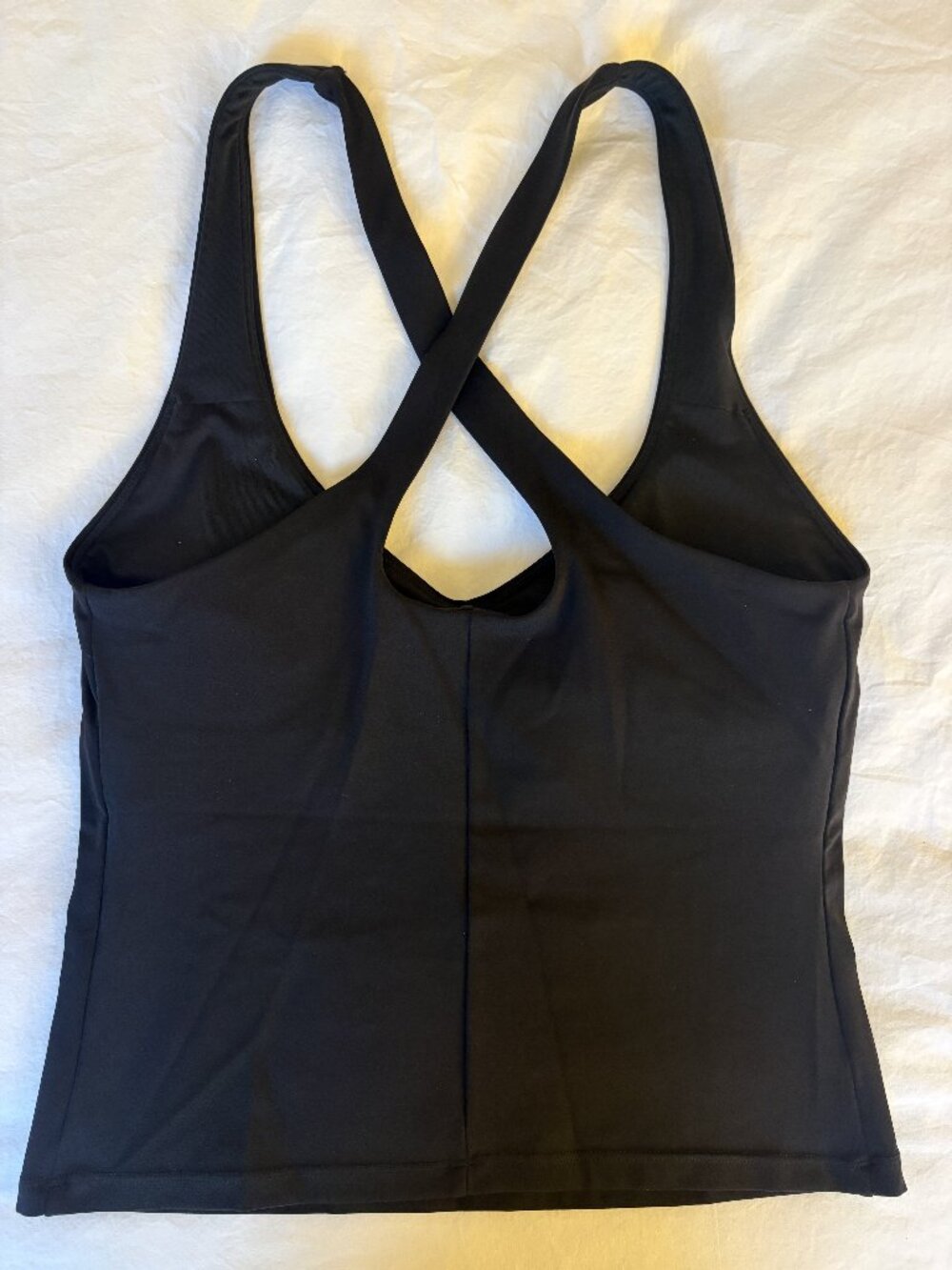 P.E Nation Signature Keyhole Tank Black Size S NWT